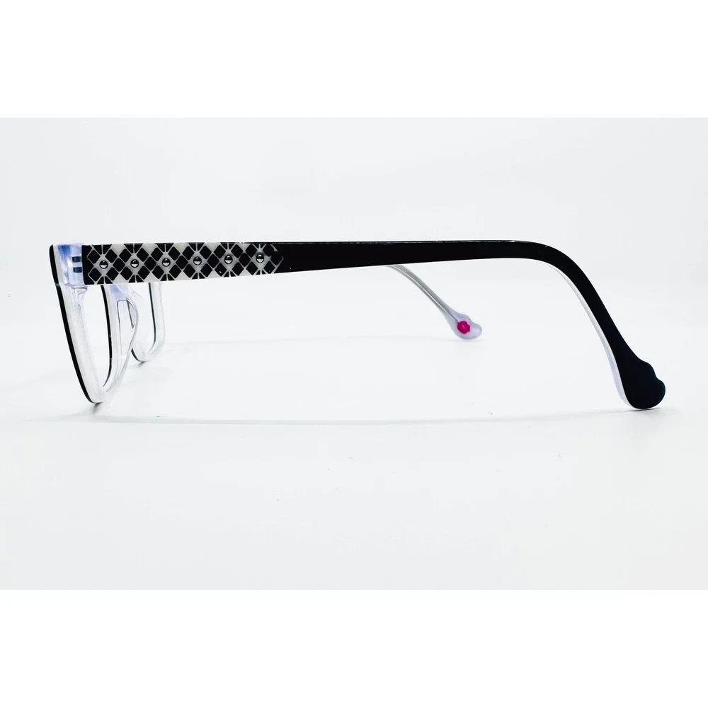 Hot Kiss Eyeglasses Womens Black Pre-owned HK96 BLK 51-17-135